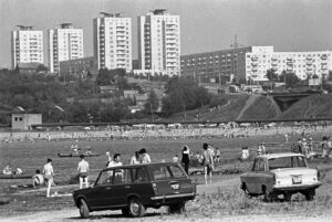 Ульяновск, 1974 год пляж на свияге