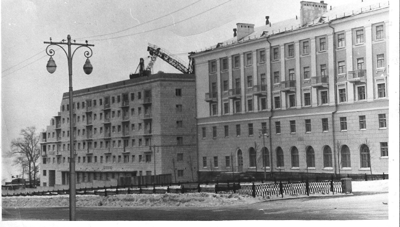 Ульяновск, гостиница волга 1963
