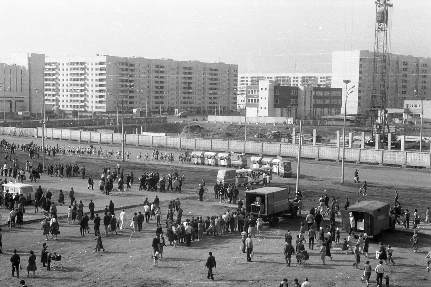 Ульяновск, какой-то праздник в новом городе 1