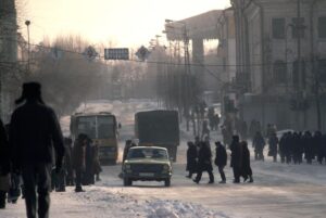 Ульяновск, карла маркса зимой