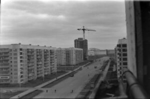 Ульяновск, новый город авиастар на заднем плане