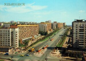 Ульяновск, перекресток минаева 12 сентября открытка