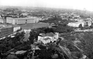Ульяновск, площадь ленина 60е аэрофотосъемка 1