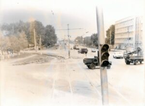 Ульяновск, поворот с московского шоссе на западный бульвар