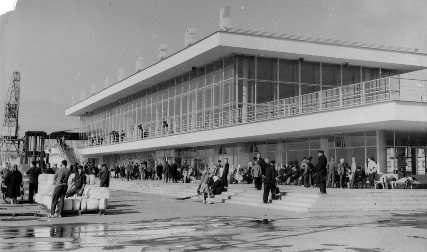 Ульяновск, речной порт 1970