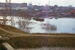 Ульяновск, 1979 год половодье на реке Свияга.