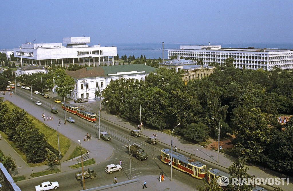 Ульяновск, транспорт на советской