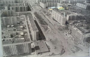 Ульяновск, застройка проспект ленинского комсомола 1984