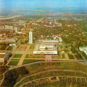 Ульяновск, Вид сверху на центр Ульяновска