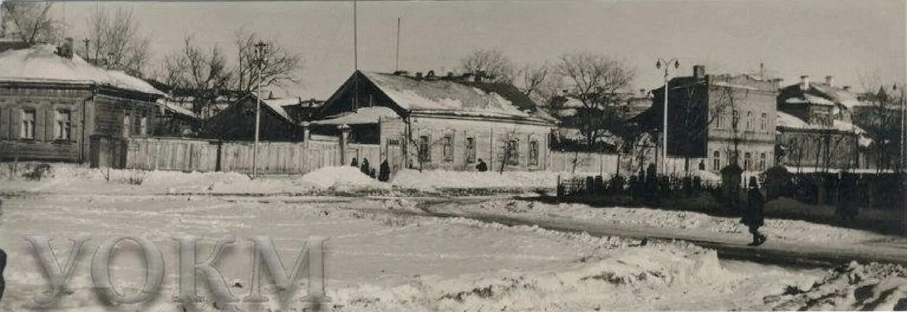 Ульяновск, Угол улиц Гончарова и Красноармейской, 1961